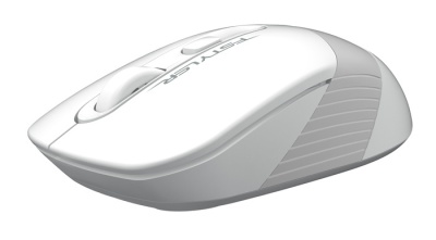 Мышь A4Tech Fstyler FG10 белый/серый оптическая (2000dpi) беспроводная USB (4but)