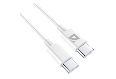 Defender USB кабель F182 TypeC-TypeC 2м, 30 Вт, PD,TPE,белый,пакет (87537)