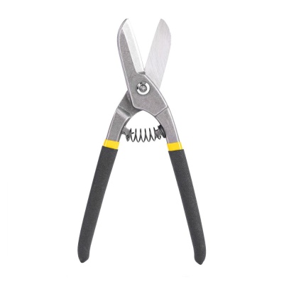 Режущий инструмент (пилы, ножовки, ножи, ножницы) Deli Ножницы по металлу прямые Deli DL4371 250мм, высокоуглеродистая сталь 55, прорезиненная рукоятка