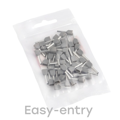 Наконечник штыревой втулочный НШвИ(2) 0,75-10 (50шт.)