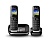 Р/Телефон Dect Panasonic KX-TGJ322RUB черный (труб. в компл.:2шт) автооветчик АОН
