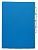 Папка-уголок Бюрократ -E356BLUE 3 уровн. A4 пластик 0.15мм синий