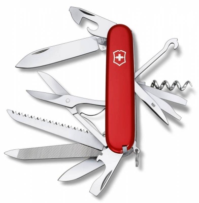 Нож перочинный Victorinox Ranger (1.3763) 91мм 21функций красный карт.коробка