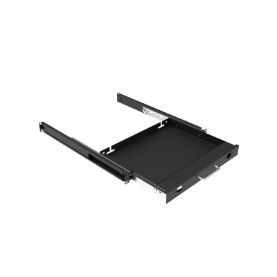 Полка 19" глубиной 350мм для клавиатуры, цвет черный